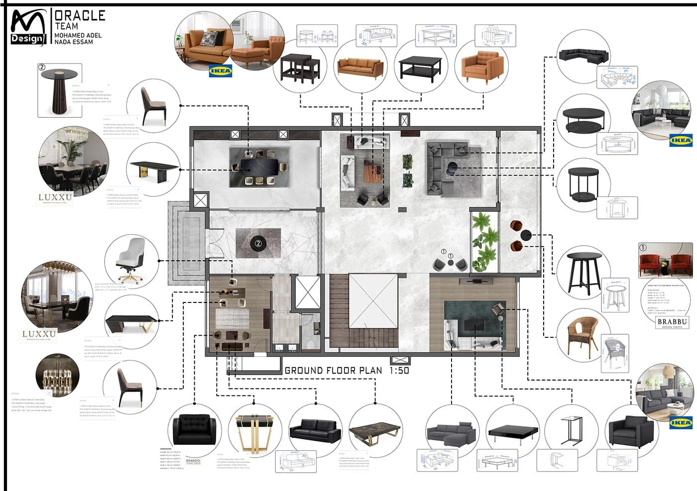 Architectural planning and detailing for disciplined build quality.